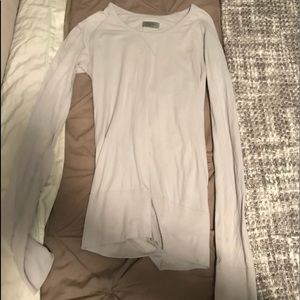 White workout top